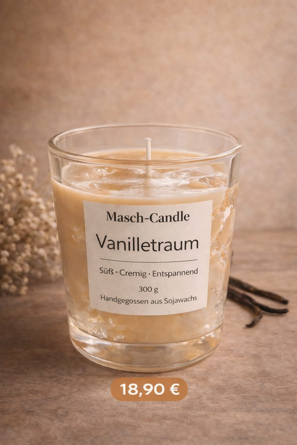 Vanilletraum Kerze